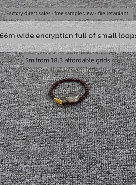 3.66米宽小圈绒满铺阻燃地毯办公室卧室客厅会议室展会工程商用