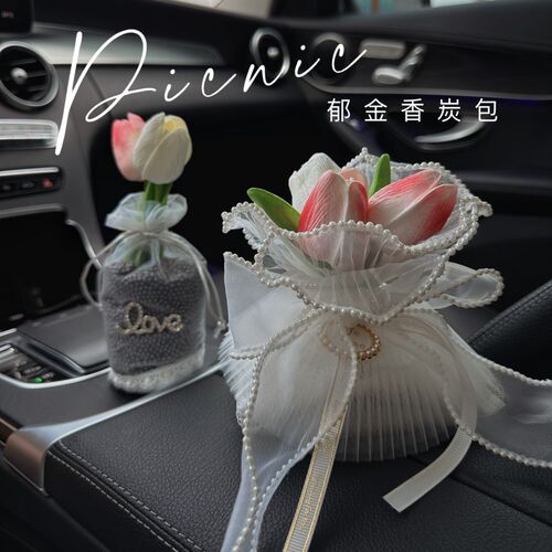 汽车竹炭包可爱女生新车除异味汽车摆F件车用活性碳香包新车装饰