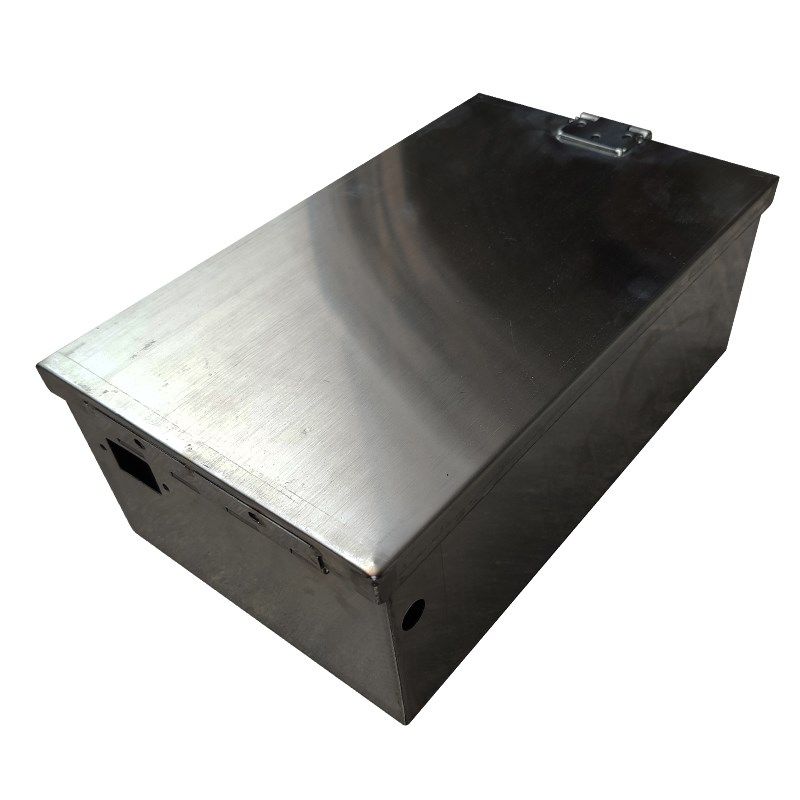 不锈钢锂电池箱盒改装电动车三轮车代驾锂电池箱量大可按规格定做