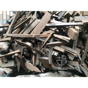 新款diy 乌木铁力木红木边角料包邮 木料碳化下角料 阴沉木原木雕