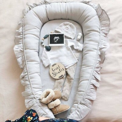 INS新生儿便携j式床中床婴儿宝宝仿生子宫床小女孩防压防惊跳睡垫