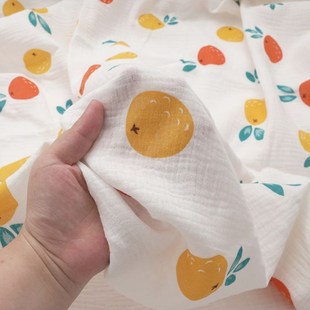 喵爸喵妈婴儿布料纯棉a类精梳棉宝宝面料床单睡衣全棉被套针织布