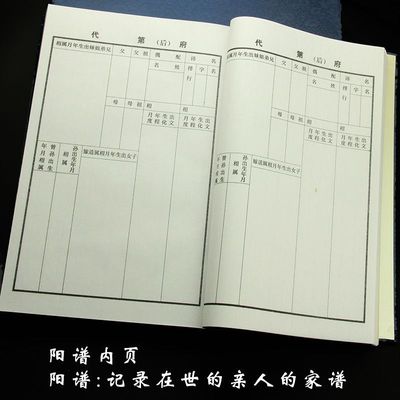 宣纸家谱族谱本熟宣宣纸空白的手工线装印谱家谱老式族谱家族宗谱