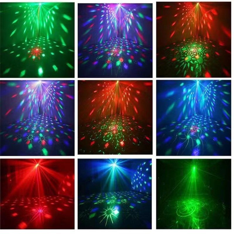 64合一ktv氛围灯声控魔球灯彩灯酒吧蹦迪激光灯爆闪灯家用舞台灯,家装灯饰光源,氛围灯,淘宝优惠券,粉丝福利购,淘宝优惠卷