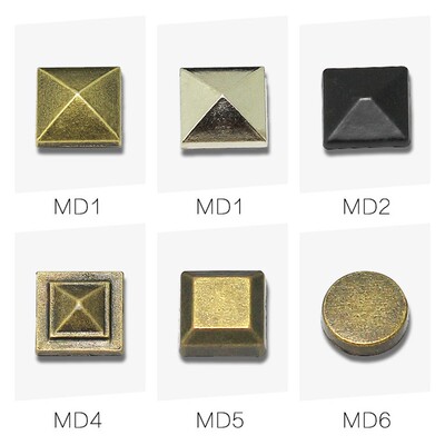 四方铆钉钮扣帽钉扣 纽扣扣子专卖 DIY手工辅料 牛仔裤装饰扣6款