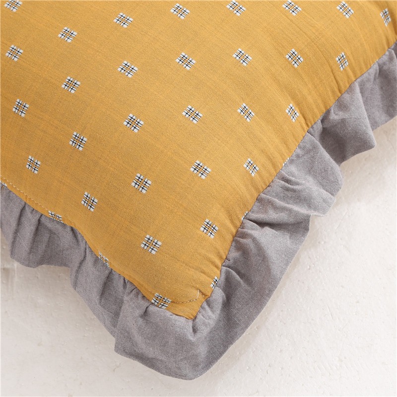 新品双层纱抱枕被可定制logo 时尚办公室午休毯 汽车多用被抱枕