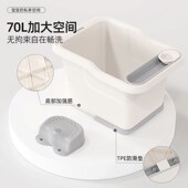 宝宝洗澡桶儿童泡澡桶婴儿洗澡盆大号可坐浴桶游泳桶家用小孩浴盆