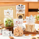 饼干包装 袋卡通卡头透明曲奇雪花酥糖果零食太妃糖食品烘焙打包袋