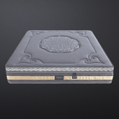 偏软 竹炭防螨 太空记忆海绵 弹簧床垫 CD009 五区独立袋装 如恩