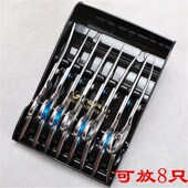 美发剪刀插座盒子理发店发型师高档防滑化妆师收纳盒工具剪刀盒子