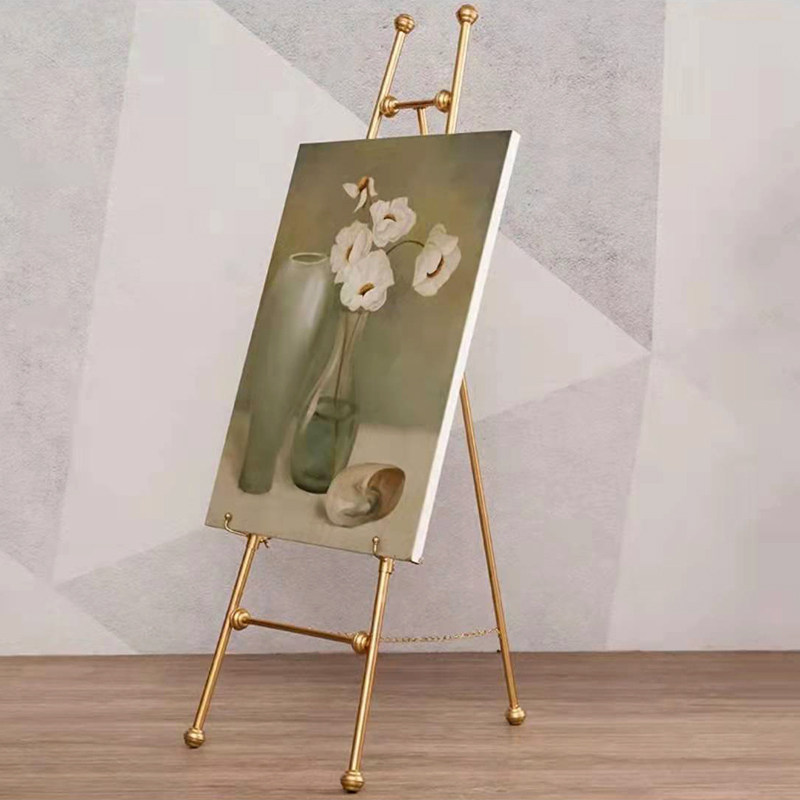 婚庆道具相框画室展架婚礼迎宾照片水牌展示架落地油画架广告托架