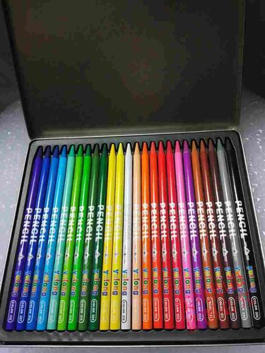 裕龙牌12色24色48色60色油性全芯无木彩色铅笔 油性彩铅手绘专业