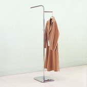 童装 中岛架正侧挂男女装 高低伸缩挂衣架 店展示架不锈钢落地式 服装