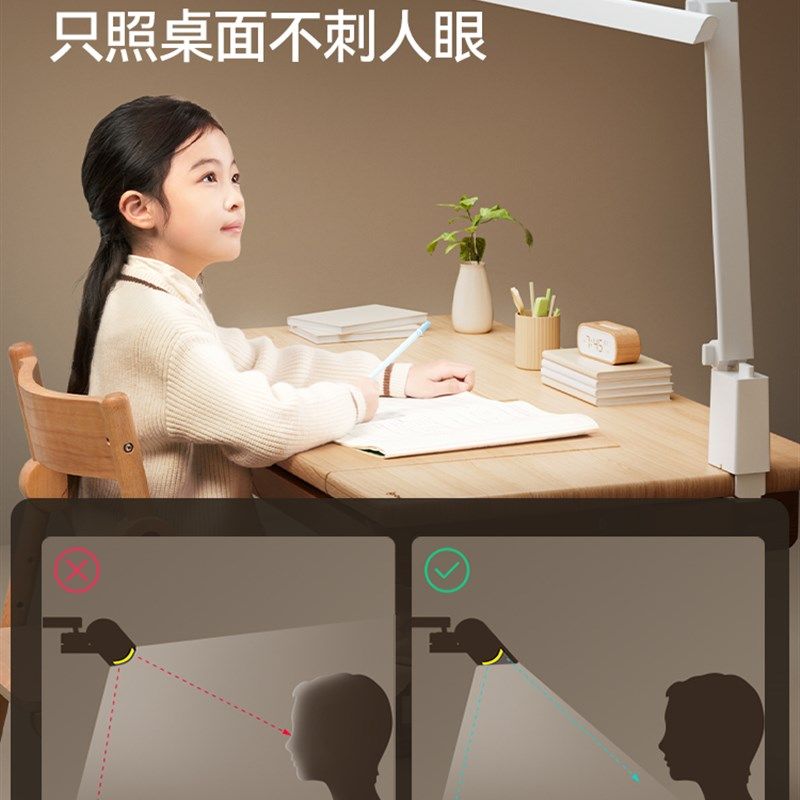 爱果乐台灯小学生宿舍学习专用家用书桌插电阅读灯儿童LED护眼灯,住宅家具,儿童桌（原婴童）,淘宝优惠券,粉丝福利购,淘宝优惠卷