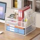办公桌文件收纳架桌面置物架办公用品文件收纳盒大容量文件架文件