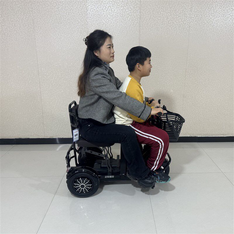 新款家用老年代步折叠锂电便携电动三轮车