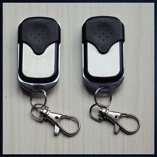 通用2键车库门遥控器卷帘门翻板伸缩门道闸电机对码学习433摇控器