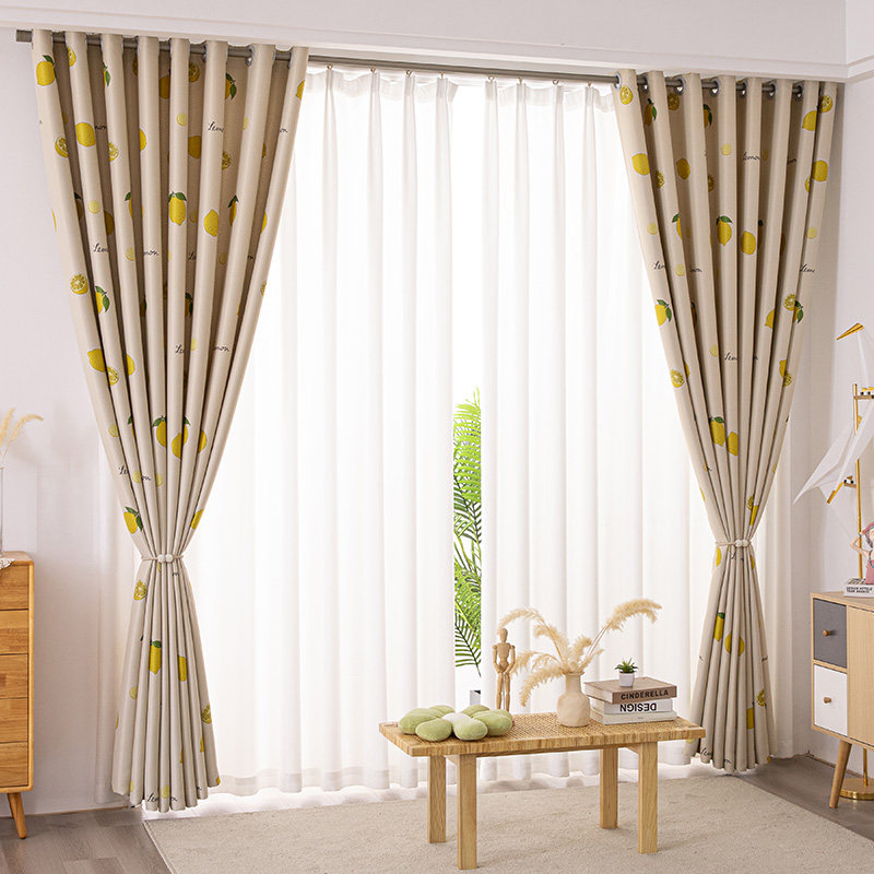 遮光窗帘布男女孩儿童房卧室飘窗卡通阳台成品挂钩式23新款全遮阳,居家布艺,成品窗帘,淘宝优惠券,粉丝福利购,淘宝优惠卷