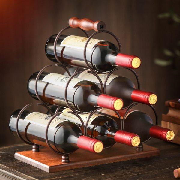 创意红酒架摆件实木葡萄酒架倒挂红酒杯架家用客厅欧式酒柜展示架,收纳整理,红酒架,淘宝优惠券,粉丝福利购,淘宝优惠卷