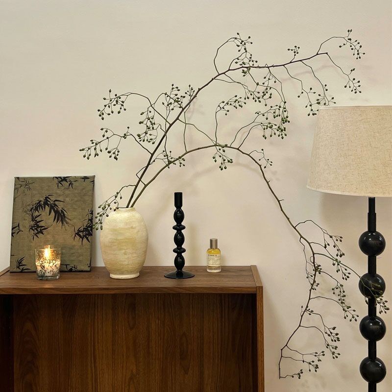 复古粗陶花瓶 民宿风陶罐装饰摆件 酒店客厅玄关家居摆设花瓶