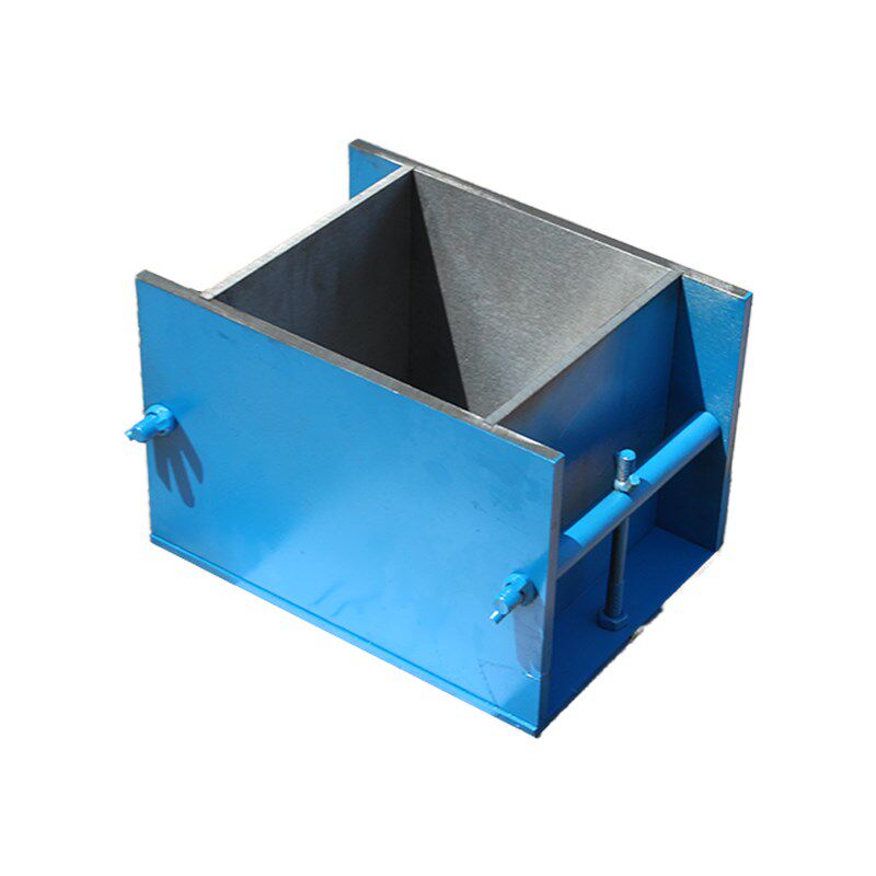 铸铁试模150抗压100三联钢制模具可拆抗渗抗冻铸铁试块盒钢制试模