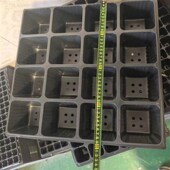 16孔孔正方形加厚育苗穴盘辣椒托盘西瓜苗木花卉药材扦插种植盆