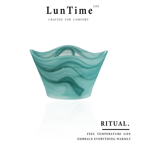 LunTime云海花边创意果盘餐具