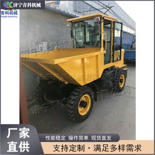 小型建筑施工水泥运输设备 电动驾驶式翻斗车 dump truck