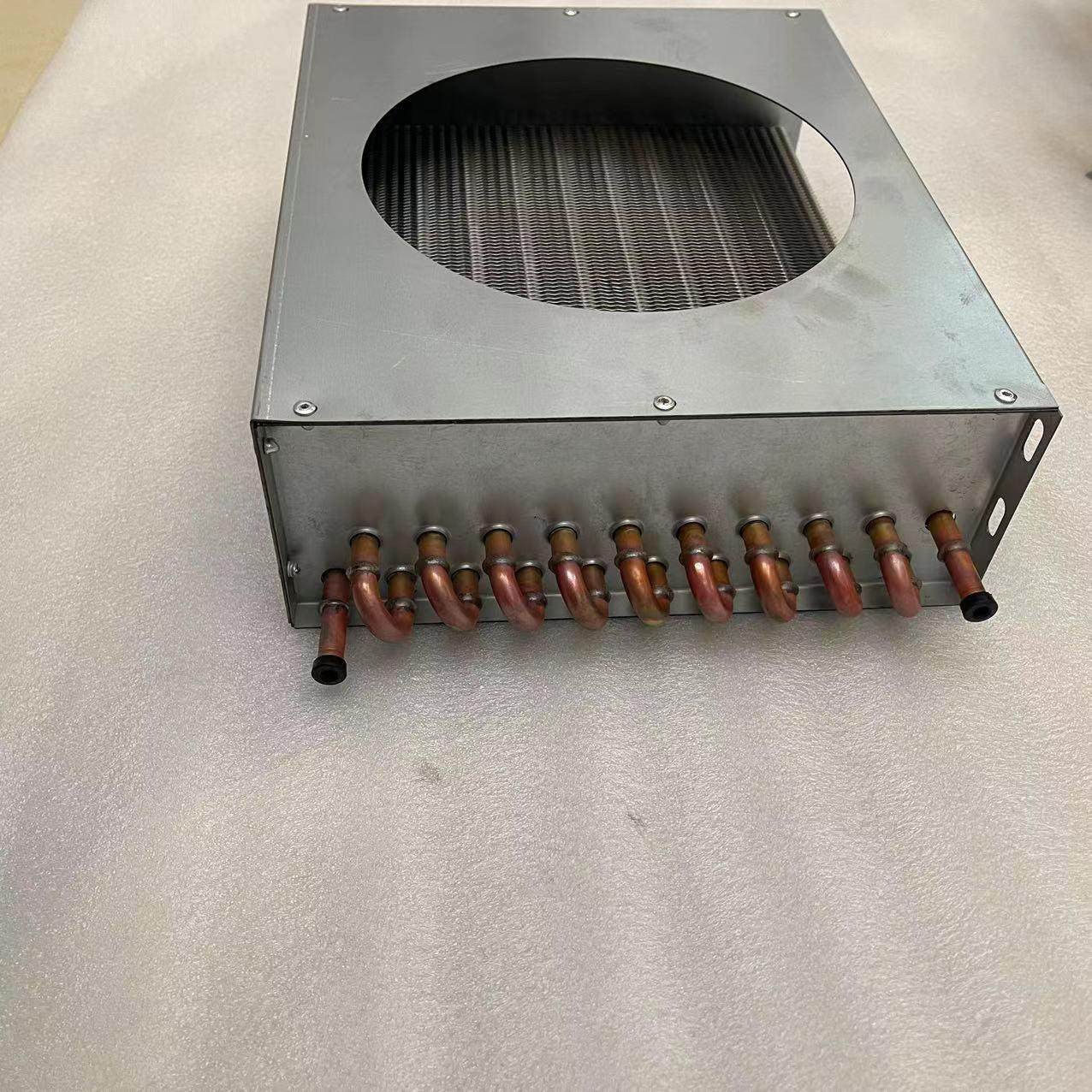 冷库鱼缸制冷机组冷凝器 3P 4P匹风冷水冷翅片式蒸发器 散热器