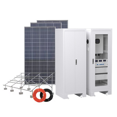 51.2V100AH磷酸铁锂机柜电池15KWh太阳能 一体机光伏储能系统