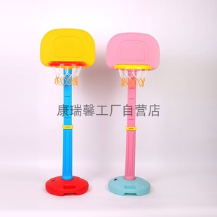 投篮玩具室内宝宝投篮框幼儿球类玩具 儿童篮球架可升降家用落地式