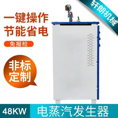 48KW蒸汽发生器反应釜蒸煮酿酒养护干洗店服装厂快速出蒸气水锅炉