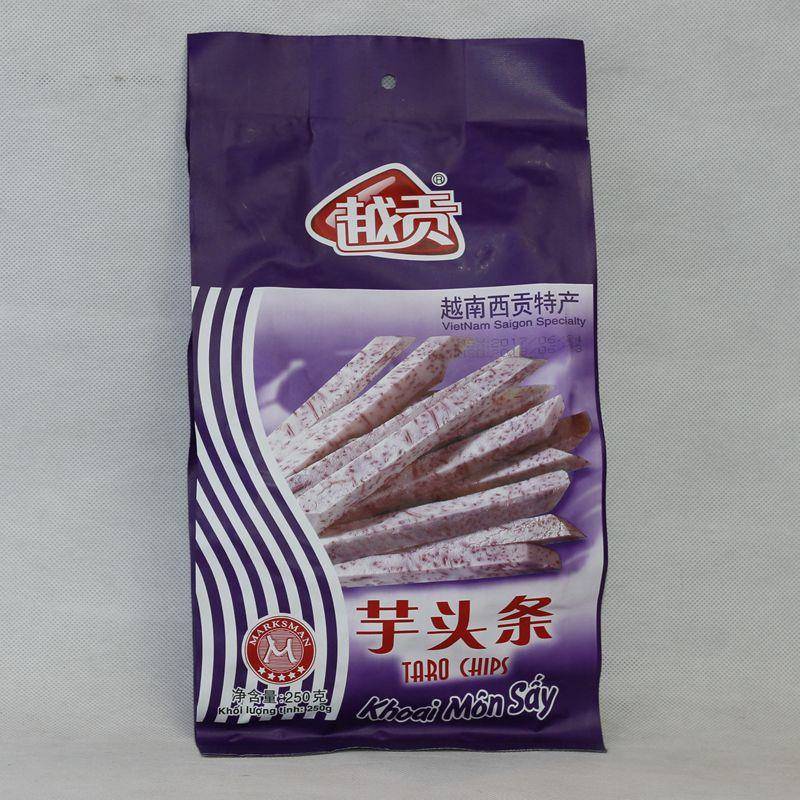 越南原装进口特产越贡芋头条200g包邮 香脆可口 美味 蔬果干 零食