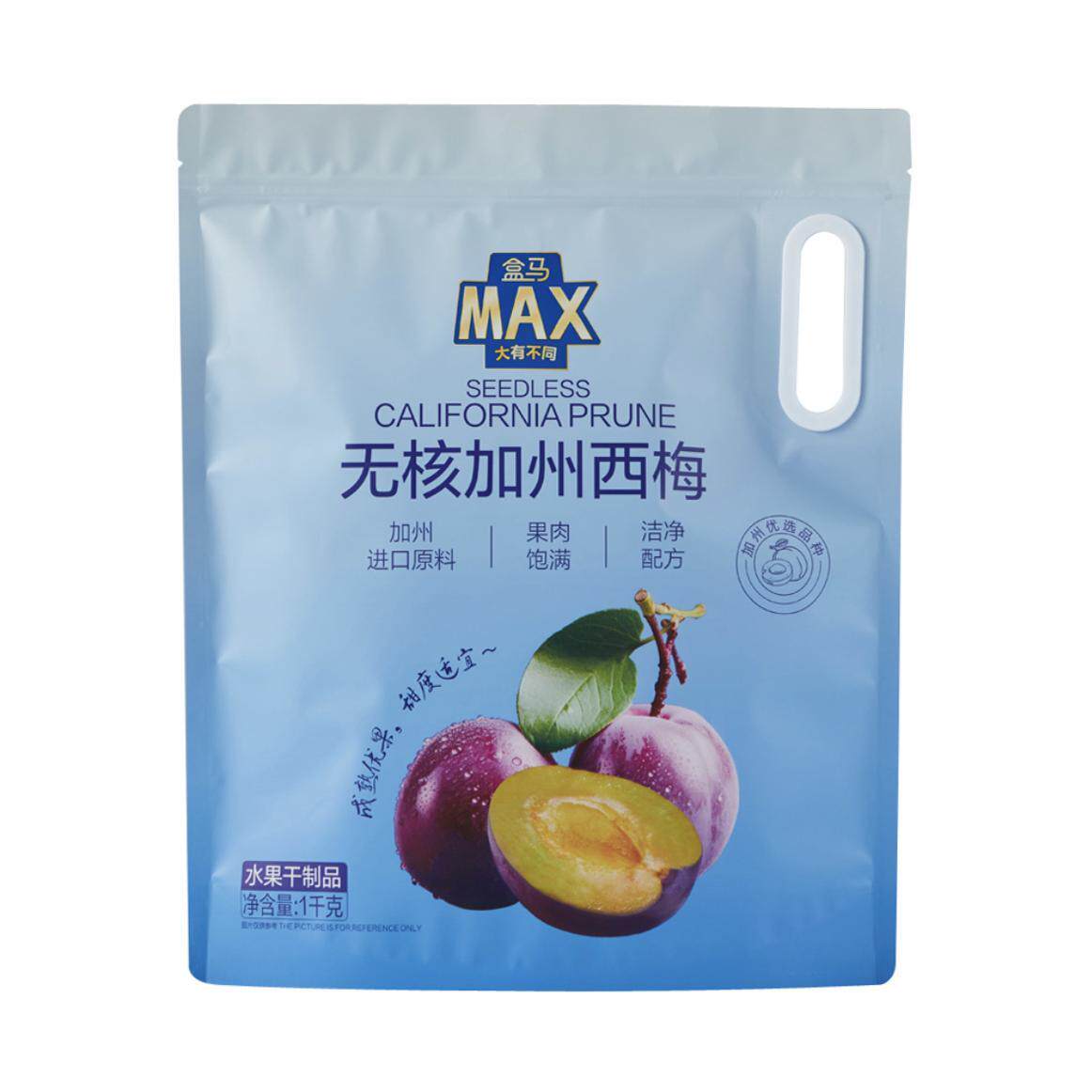 盒马MAX会员超市代购加州无核西梅干1kg