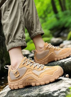 户外休闲mh500女士登山鞋2026新款厚底耐磨防滑全地形防水徒步鞋
