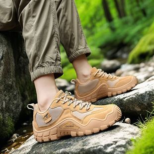 户外休闲mh500女士登山鞋2026新款厚底耐磨防滑全地形防水徒步鞋