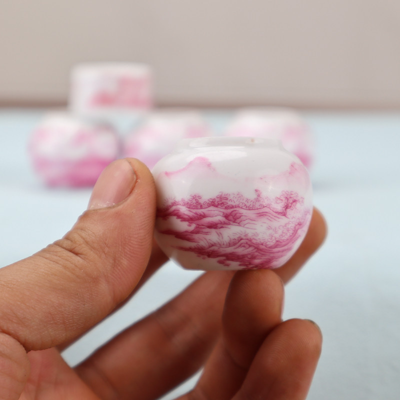 绣眼贝子靛颏鸟食罐瓷碗柳莺红子玉鸟鸟碗鸟杯子竹鸟笼配件山水,宠物/宠物食品及用品,鸟禽喂食器/喂水器,淘宝优惠券,粉丝福利购,淘宝优惠卷