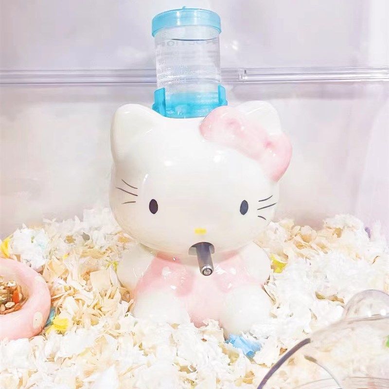 可爱kit陶瓷水壶支架仓鼠金丝熊喝水水樽爬宠通用防倒饮水器,宠物/宠物食品及用品,窝,淘宝优惠券,粉丝福利购,淘宝优惠卷