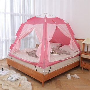 冬天室内保暖床上帐篷家用儿童防寒挡风遮光加棉保温成人床帐床罩