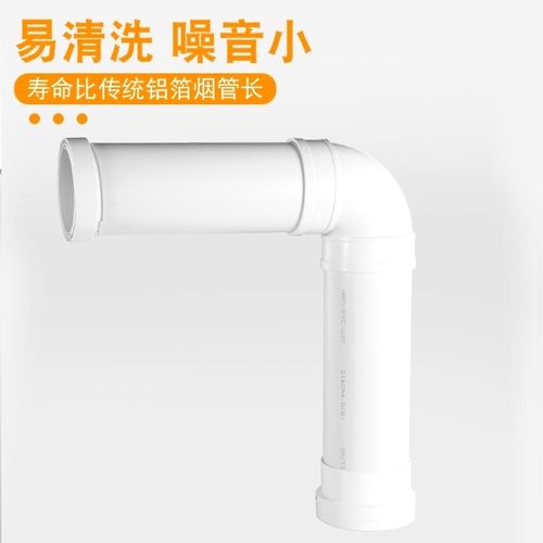 P厨房油烟机排烟管道配件大小接头160排水管下水管180烟道弯头