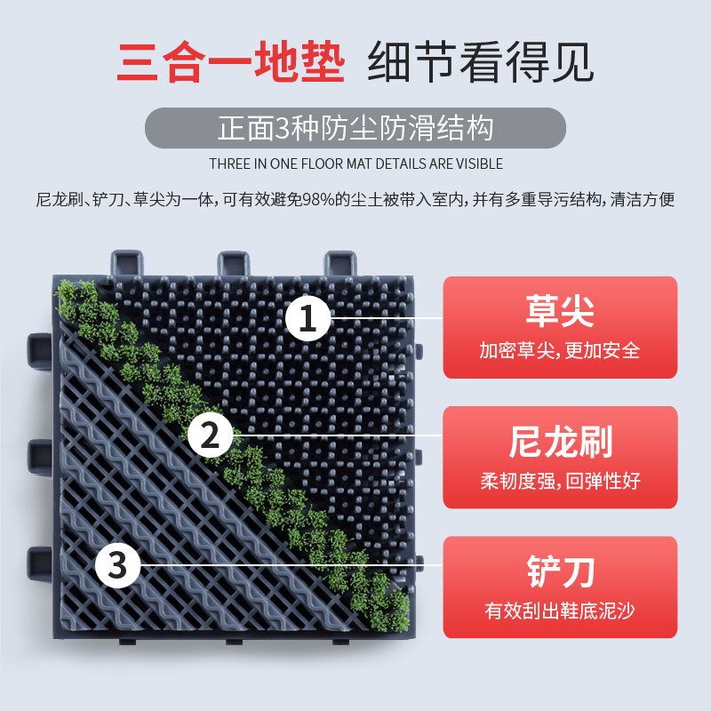 商用进门除尘地垫 迎宾大门口防滑室外入户脚垫户外酒店地毯定制,居家布艺,地毯,淘宝优惠券,粉丝福利购,淘宝优惠卷