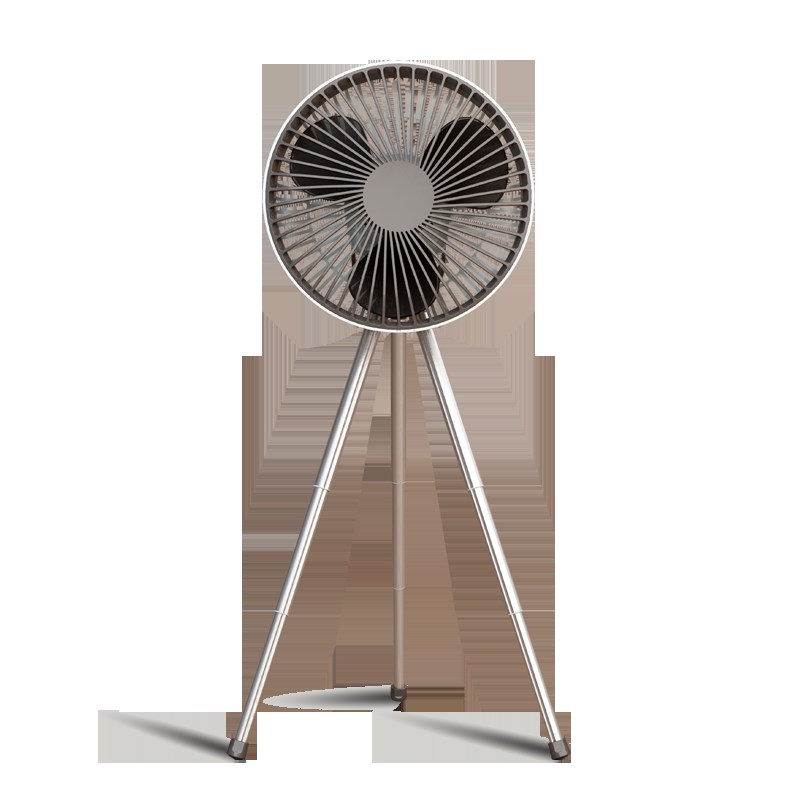 威拉斯户外露营风扇伸缩折叠收纳三脚架充电吊扇大风力续航帐篷扇