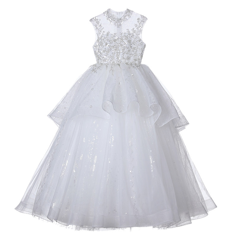 儿童公主裙礼服花童婚纱蓬蓬裙女童小主持人高端钢琴演出服装走秀,童装/婴儿装/亲子装,儿童礼服,淘宝优惠券,粉丝福利购,淘宝优惠卷