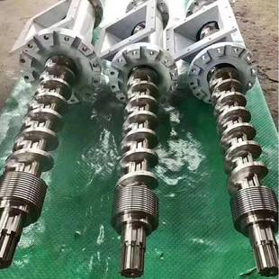 回料造粒螺杆机筒橡胶电缆挤出机螺杆挤出机筒螺杆高强度炮筒螺杆