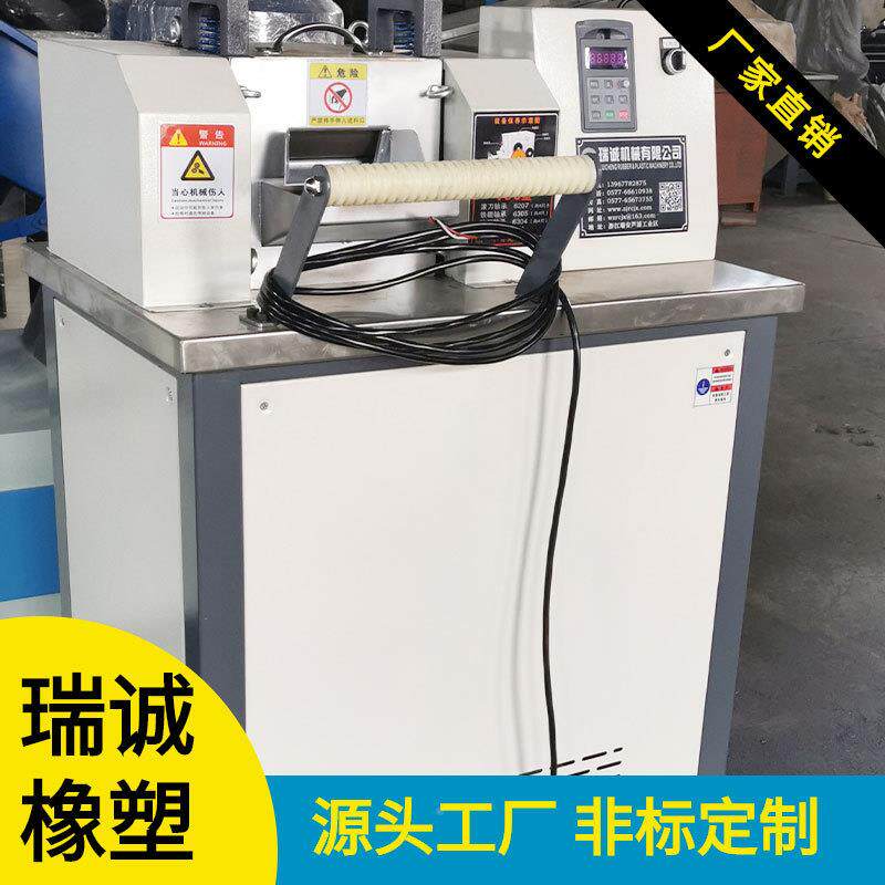 厂家销售低噪音不料锈钢切粒机 水条切粒机637 高速滚拉切刀 塑粒
