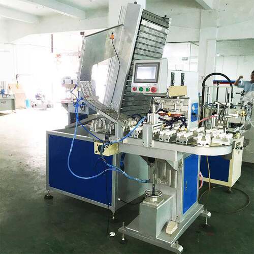 丝印机 全瓶供应自动瓶盖移印机色 单双色三色四色饮料盖HX-PG4印