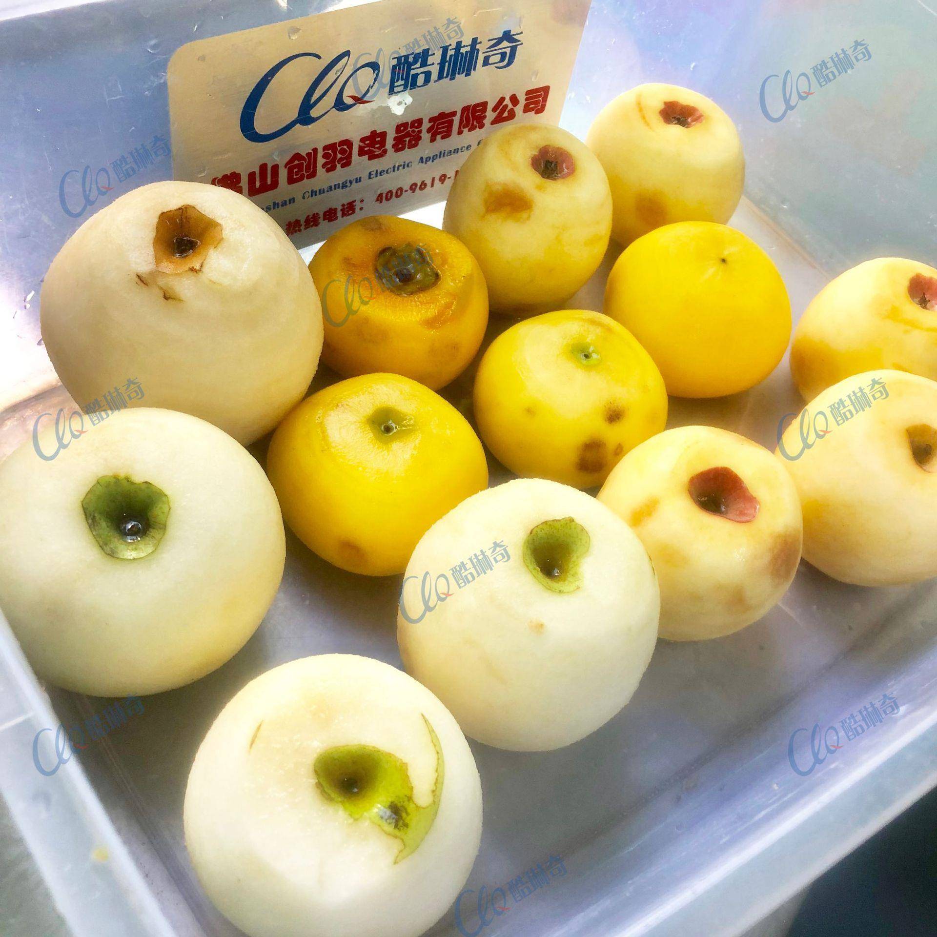 四川青苹果气动吸盘式商用不锈钢百香果削皮机去皮机剥皮机直销