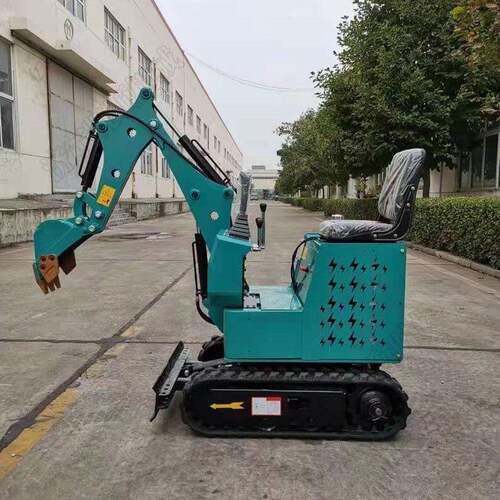 农用小型挖掘机可进电微梯家用型小钩机多功能园果开165挖图小沟