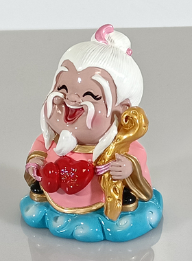 红娘月下老人月老星君小神像摆件送男女朋友同事闺蜜创意可爱礼物