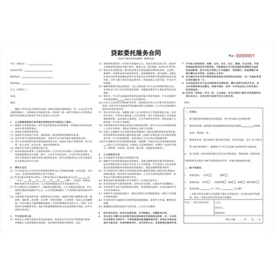 委托贷款居间服务协议代理借款合同单金融服务公司受托借贷协议书